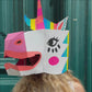 3D Maske 'Einhorn'