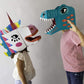 3D Maske 'Einhorn'