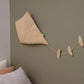 Wanddekoration Drachen beige personalisierbar