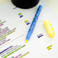 Löschbare Highlighters
