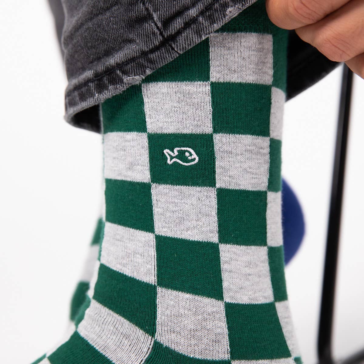 Karierte Herren Socken 'Silverstone'