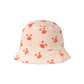UV Wende-Sonnenhut  Beige/Rot Krabbe