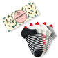 Socken gestreift mit Herz random