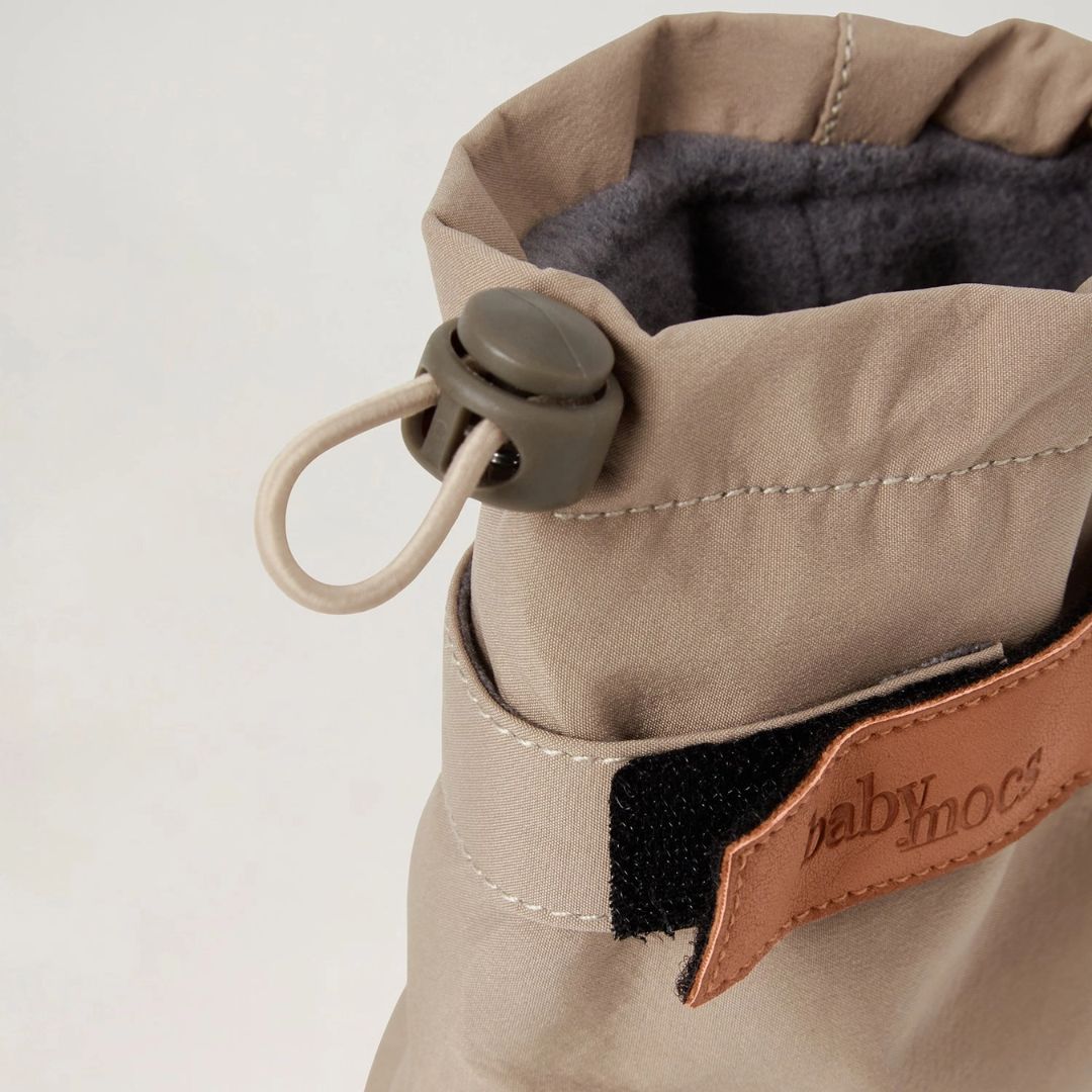 4 Season Baby-Boots zum Überziehen in dunklem beige