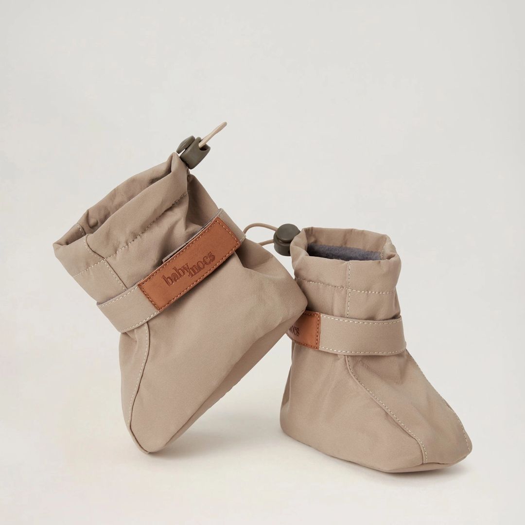 4 Season Baby-Boots zum Überziehen in dunklem beige