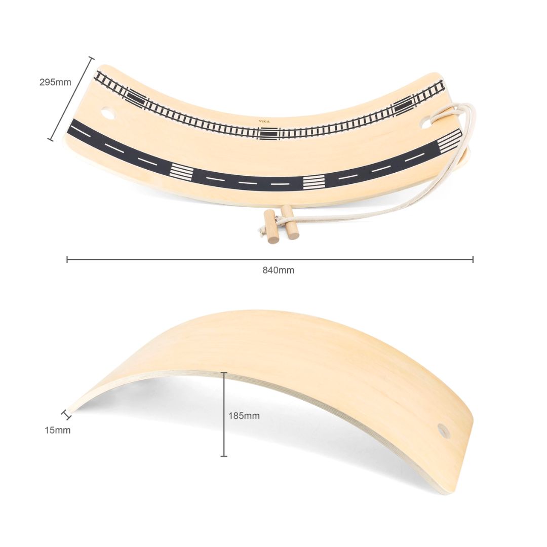 Balanceboard aus Holz