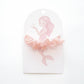 Scrunchie Meerjungfrau Perlmuttperlen rosa