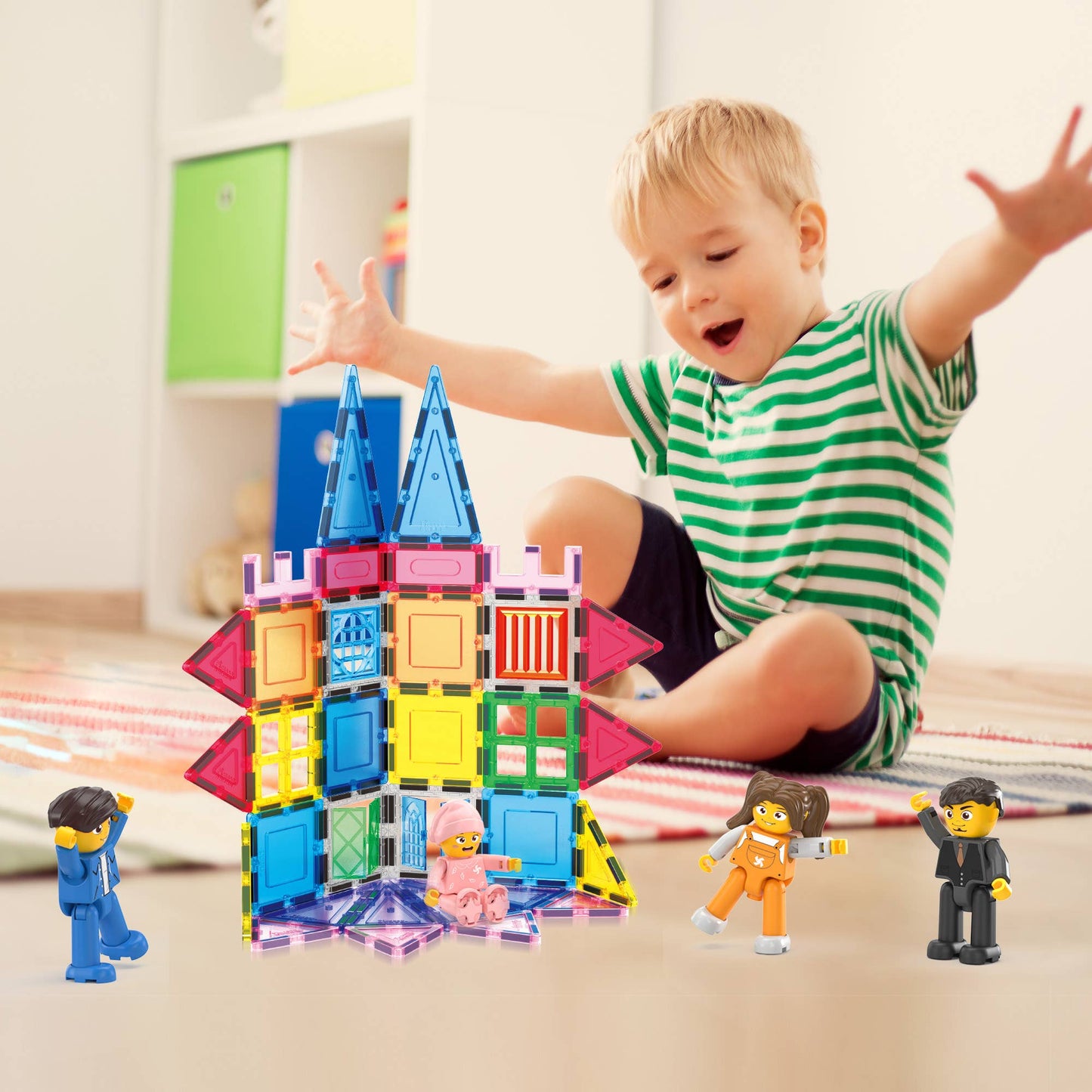 Magnetisches Spielzeug-Set 'Family' | 8-teilig