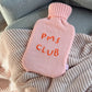 Wärmflasche 'PMS Club' rosa