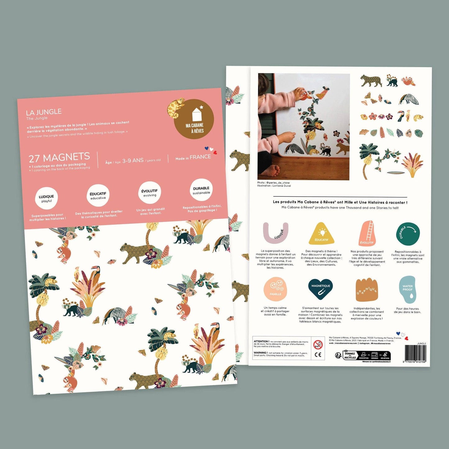 Magnetspiel Jungle Animal