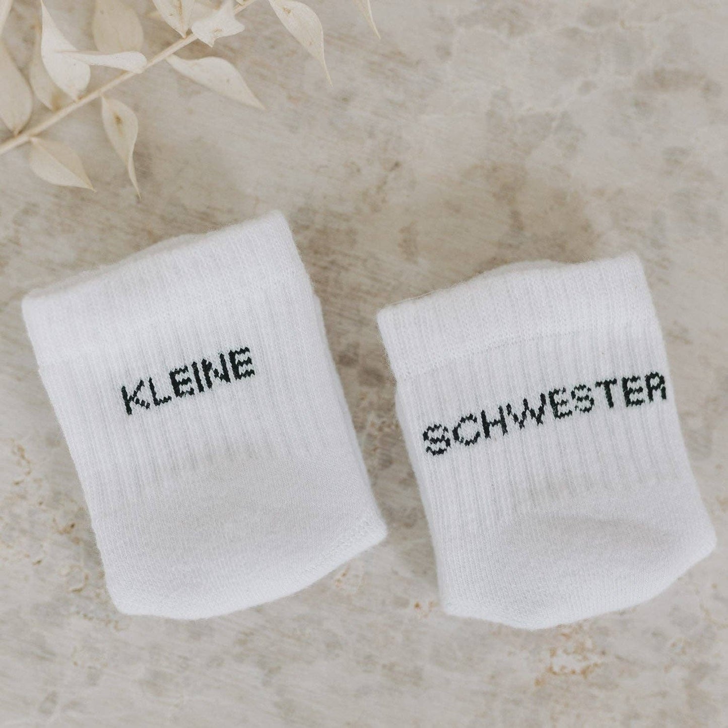 Babysocken 'Kleine Schwester'