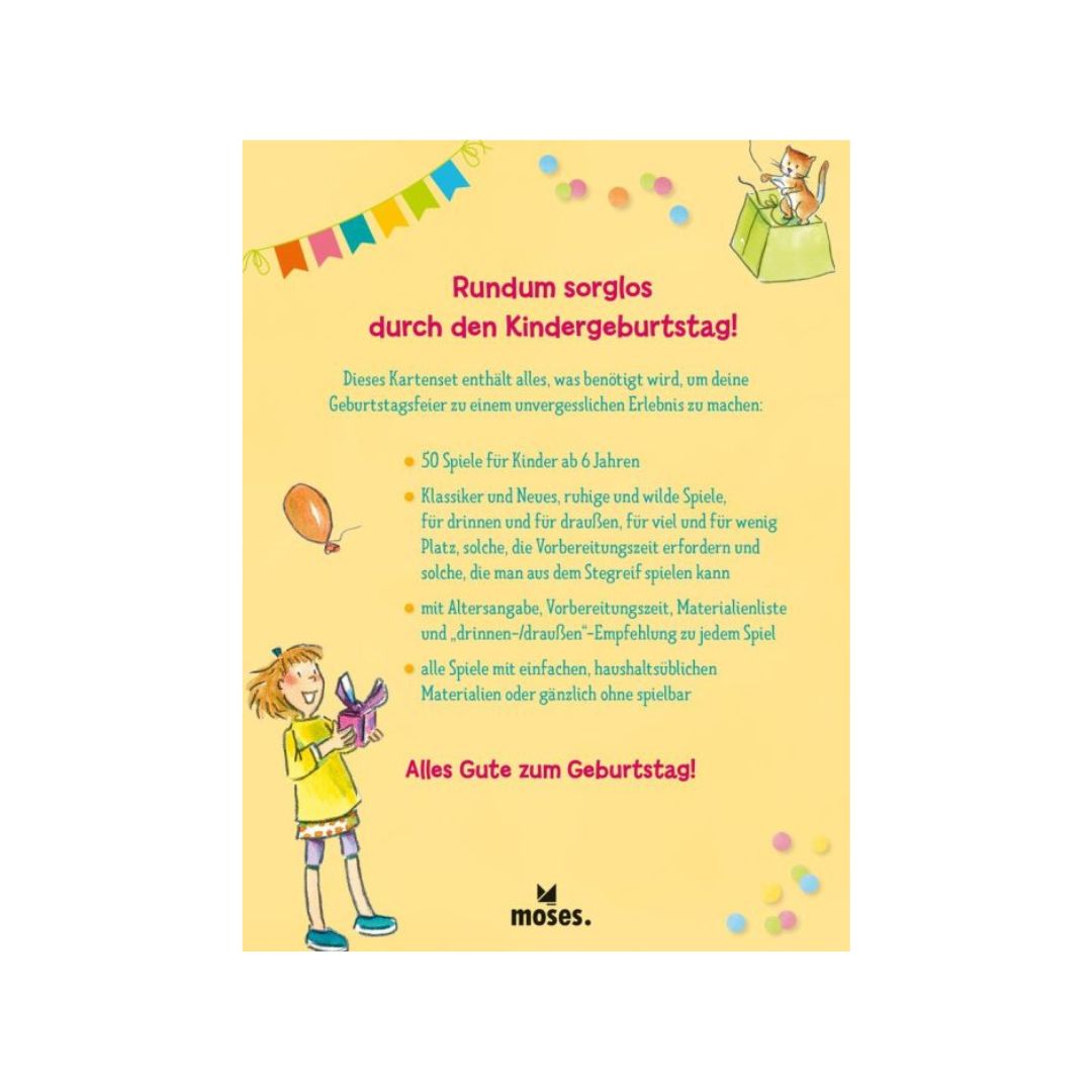 50 Spiele für den Kindergeburtstag im Grundschulalter