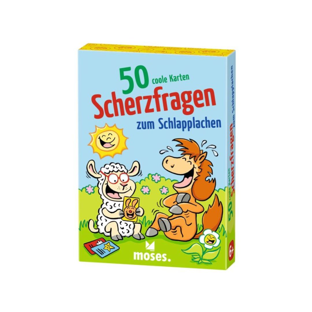 50 coole Karten Scherzfragen zum Schlapplachen