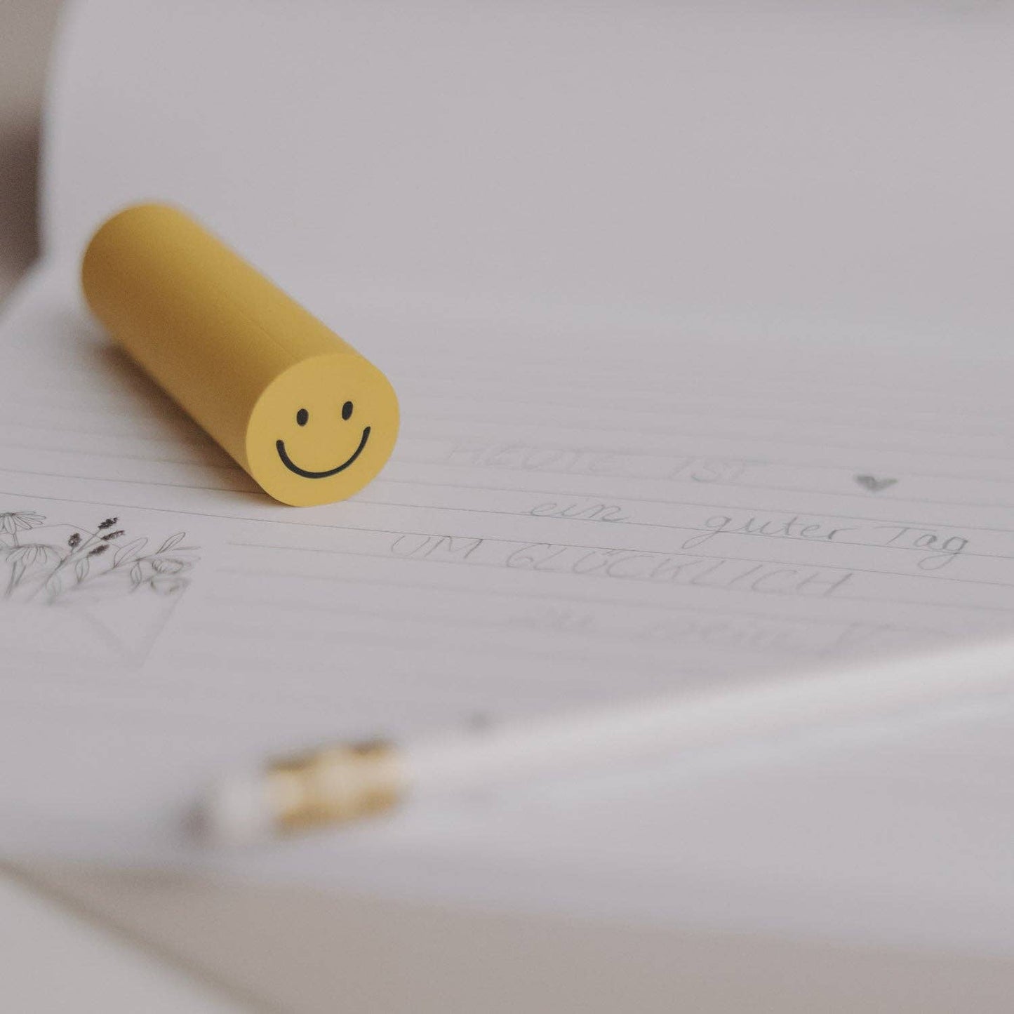 Radiergummi Smiley