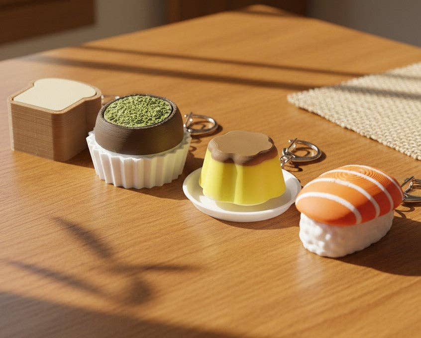 YumYum Dessert Clicker Schlüsselanhänger – Stressabbau‑Fidget