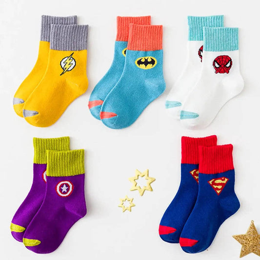 Socken Super Hero für Kinder 2-4 Jahre