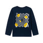 Longsleeve für Jungen "Smile" marine