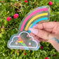Glücklicher Wolkenfenster-Sonnenfänger | Regenbogenmacher-Zubehör