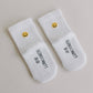 Babysocken 'Smiley' gelb