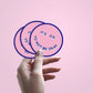 Sticker „It's okay“ Smiley – Vinylaufkleber