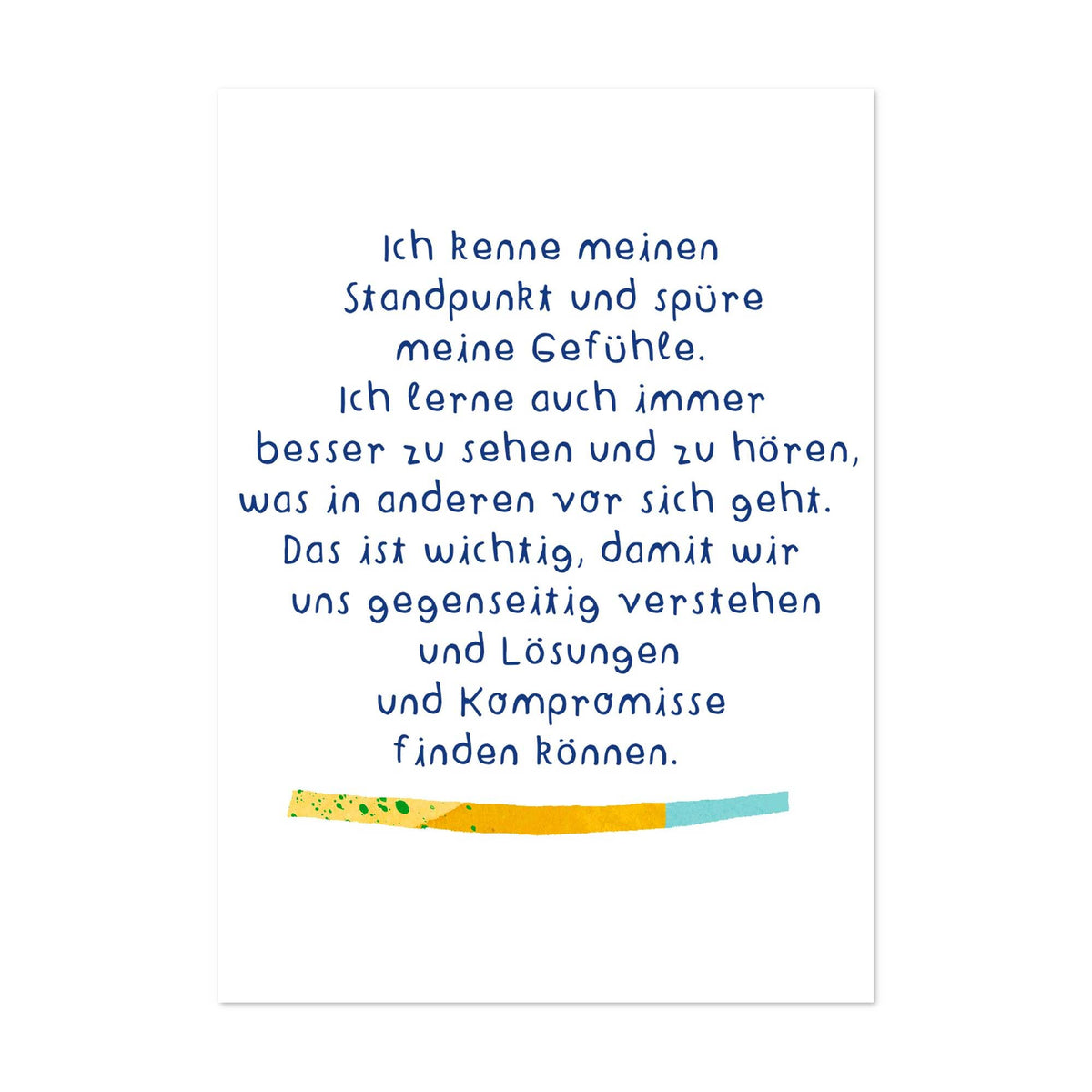 Affirmationskarten 'ZUSAMMEN' Karten für Familien, Schulklassen & Kitas