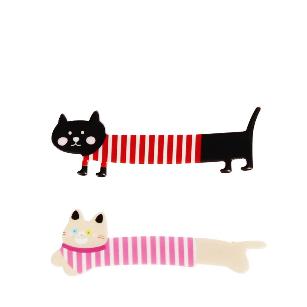 Haarspangen (2er-Set) 'Katzen'