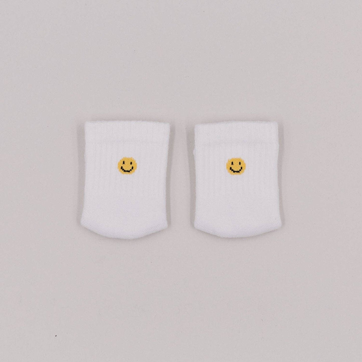 Babysocken 'Smiley' gelb