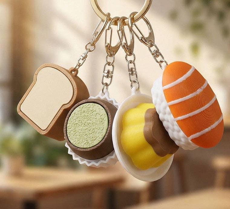 YumYum Dessert Clicker Schlüsselanhänger – Stressabbau‑Fidget