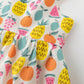 Mädchenkleid mit Trägern "Tropical Fruits"