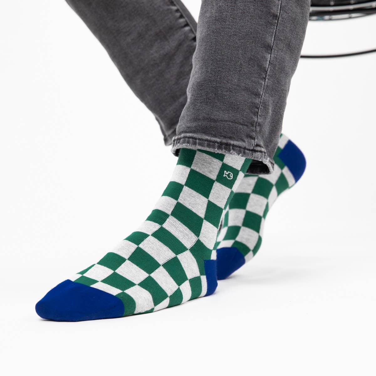 Karierte Herren Socken 'Silverstone'