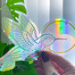 Hummingbird Suncatcher-Aufkleber