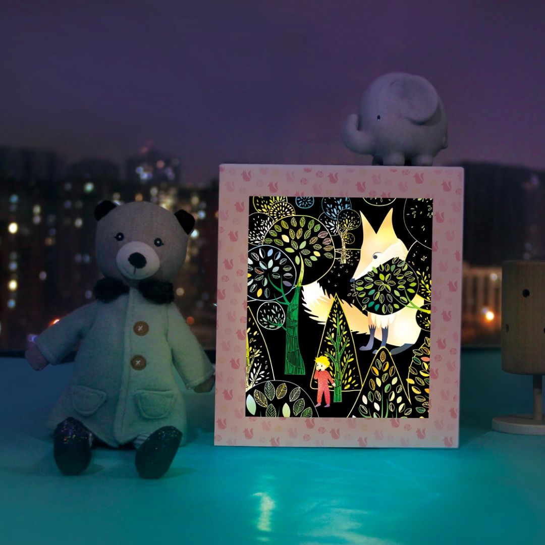 Magische Kratzlichtbox 'Der kleine Prinz'
