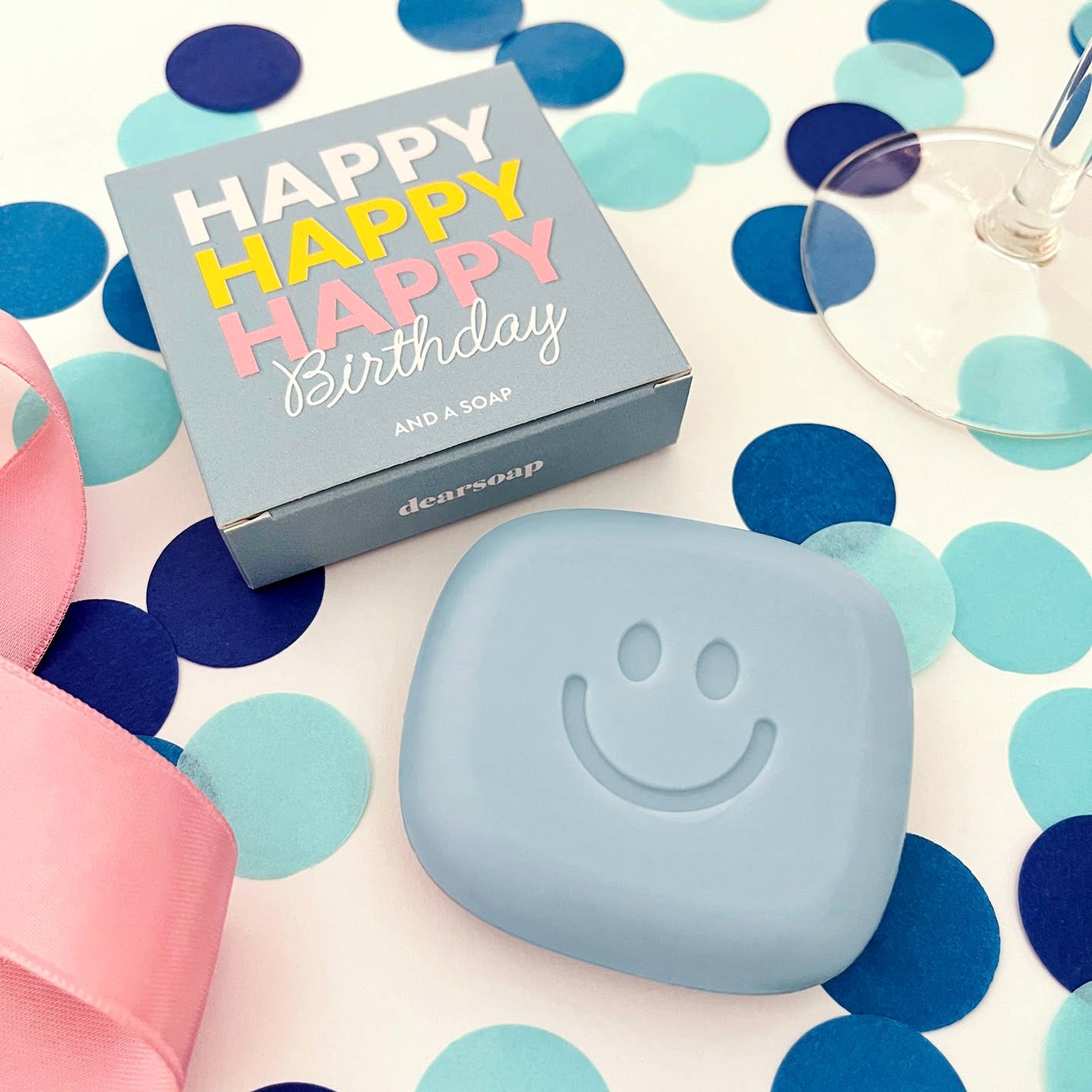 Geschenkseife 'Happy Birthday'