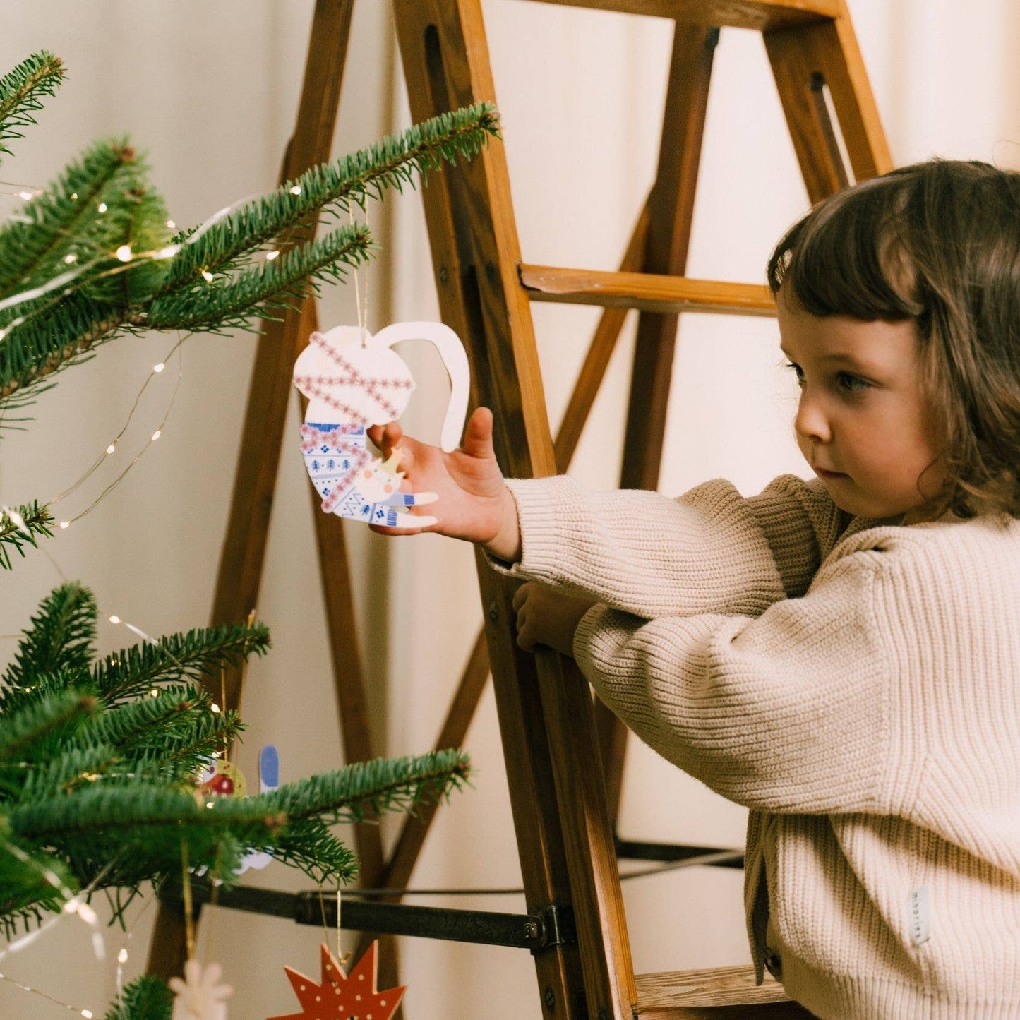 3D-Weihnachtsschmuck 'Weihnachtstrubel'