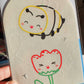 Suncatcher Regenbogen Fensteraufkleber im kawaii Stil