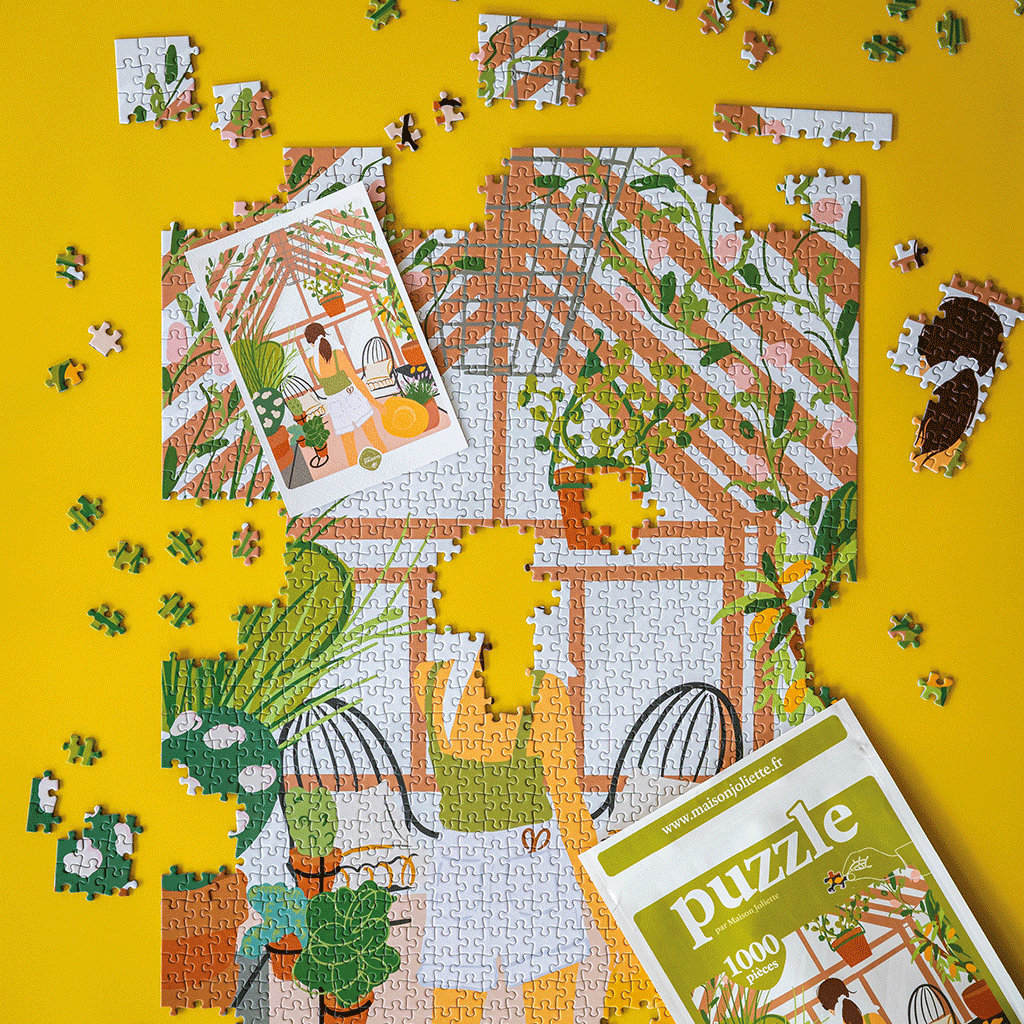 1000-teiliges Puzzle 'Ein Sonntag auf dem Land'