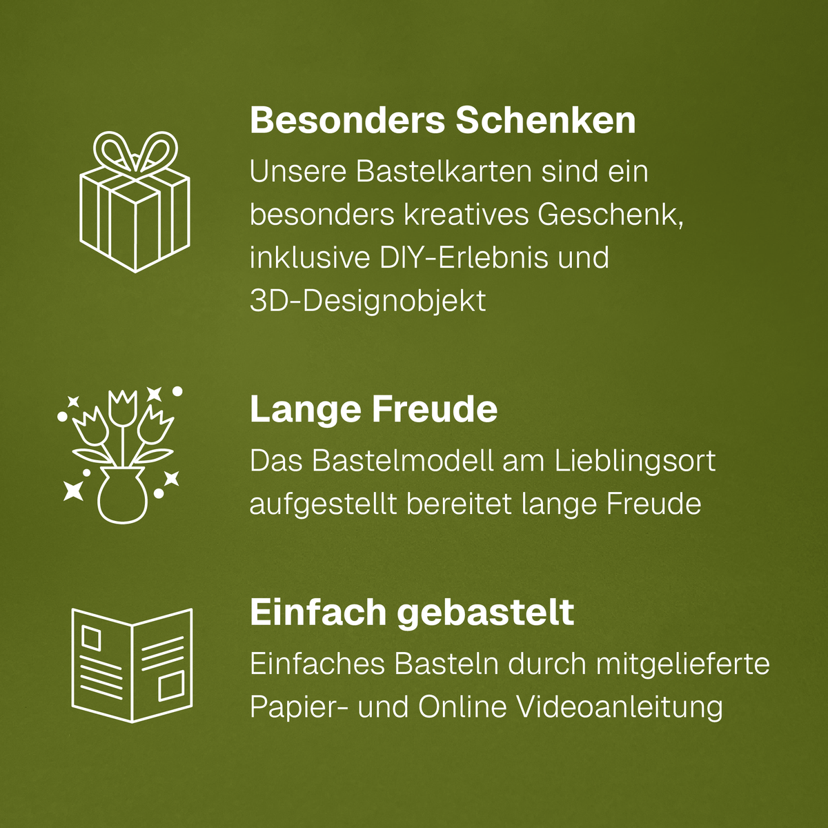 Minikarte 'Retro Rakete' 2in1 Karte & Geschenk in einem