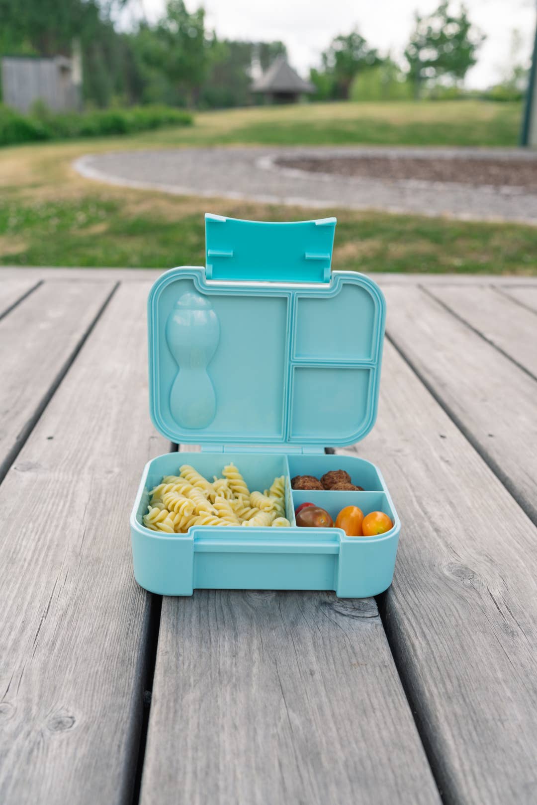 BentoBox Kinder Lunchbox Delfin blau