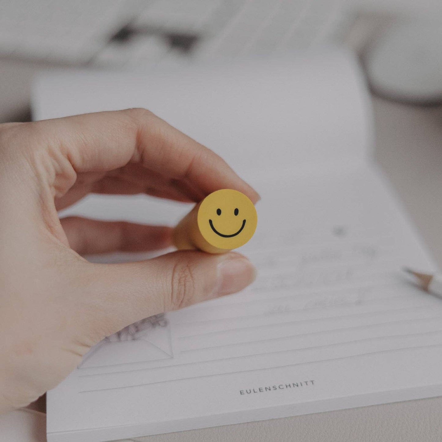 Radiergummi Smiley