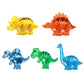 Magnetische Dinosaurier Figuren-Set 5-teilig