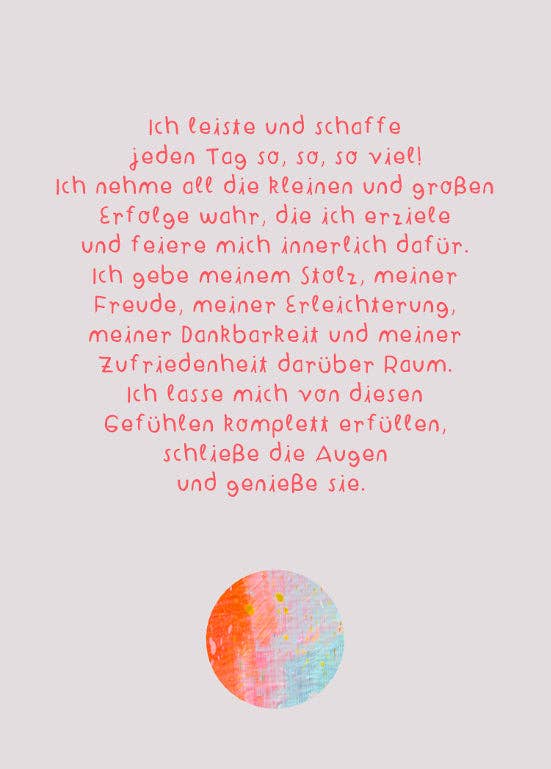 Affirmationskarten für Erwachsene 'Karten für ein gutes Leben'