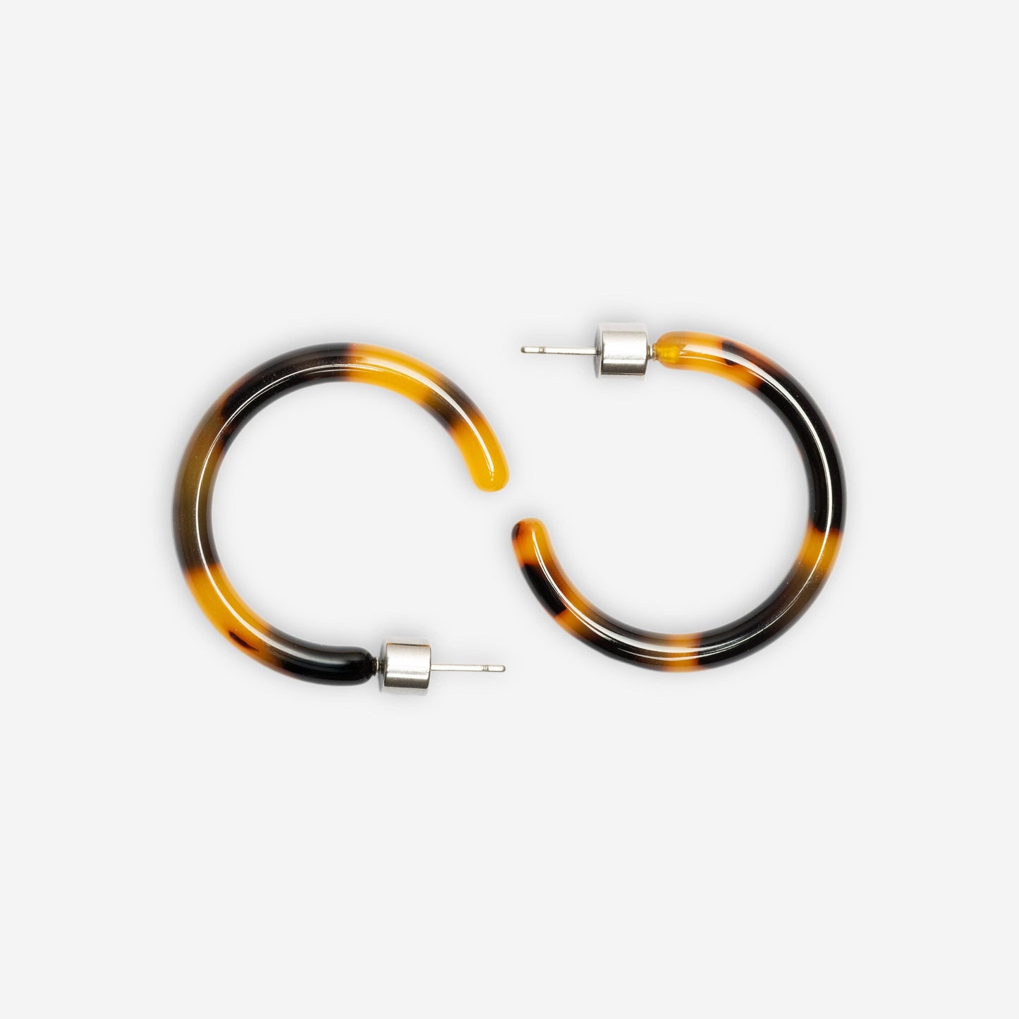 Damen Ohrringe 'Loop Dark Cheetah'