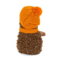 Plüschtier 'Fluffy der Igel' mit Baskenmütze 20 cm