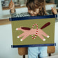 Familienkalender 'Ponys U. Picknick' 2026 inkl. Poster + 88 Sticker