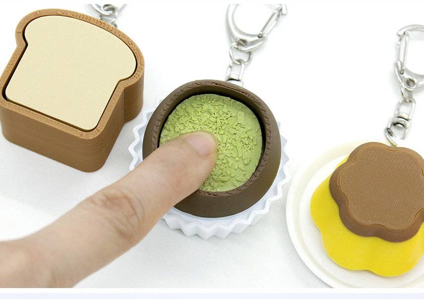 YumYum Dessert Clicker Schlüsselanhänger – Stressabbau‑Fidget