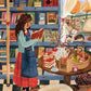 1000-teiliges Puzzle 'Buchhandlung Storytellers'