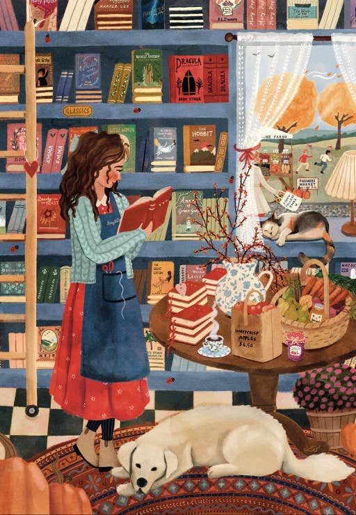 1000-teiliges Puzzle 'Buchhandlung Storytellers'