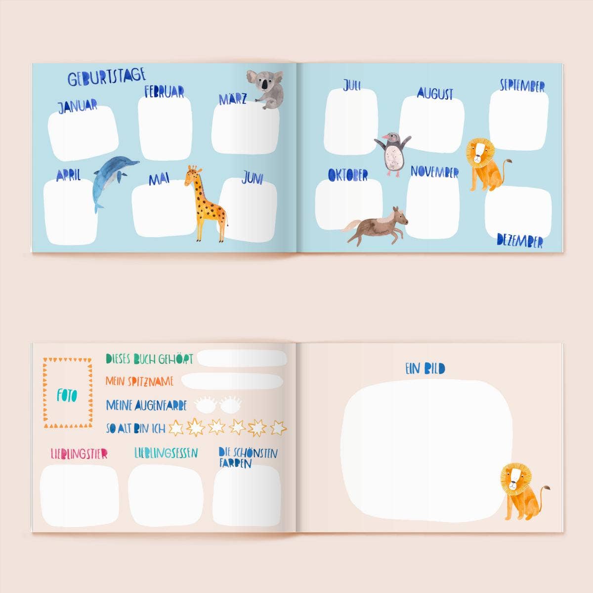 Freundebuch 'Kindergarten Freunde' Hardcover