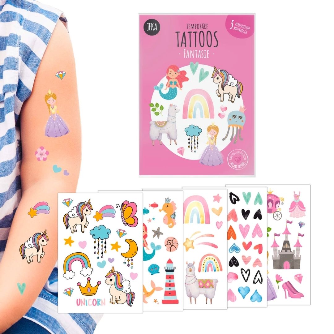 Kindertattoos 'Fantasie'