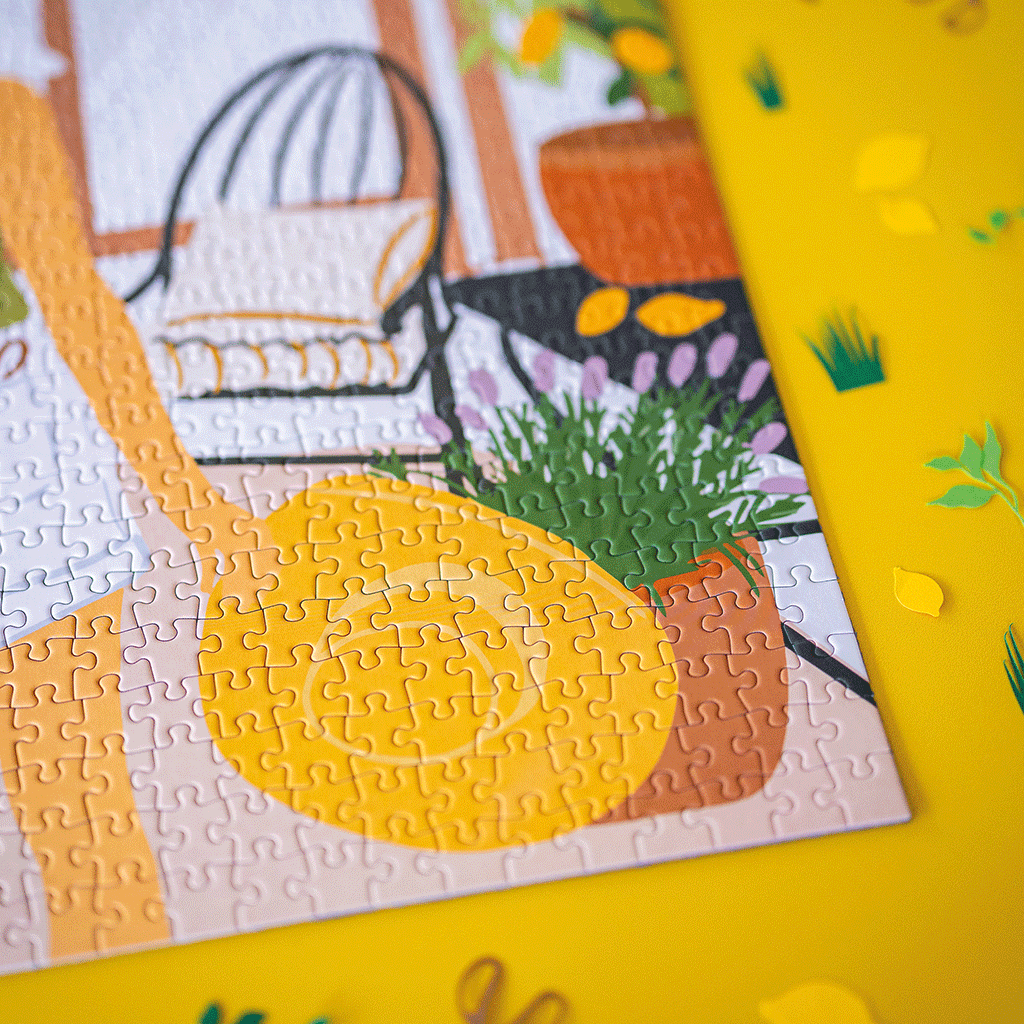 1000-teiliges Puzzle 'Ein Sonntag auf dem Land'